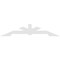 Ekena Millwork Vanguard Architectural Grade PVC Gable Bracket, 108"W x 22 1/2"H x 2"D x 6"F, 5/12 Pitch GBP108X23X0206VAN00 - alternate 5